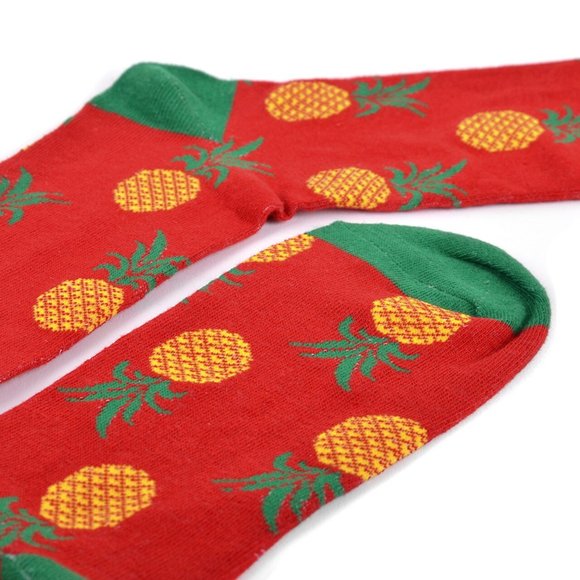 Women's Pineapple Novelty Socks - Picture 4 of 4